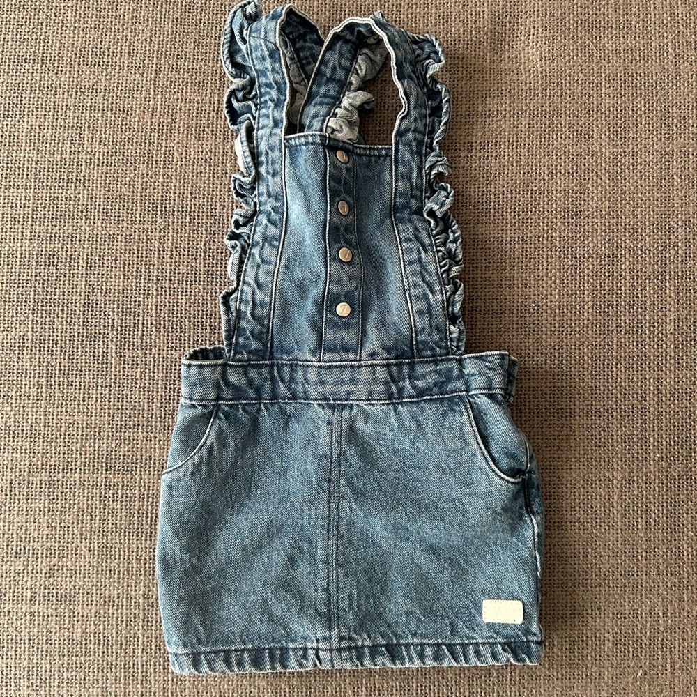 7 for all mankind denim toddler dress